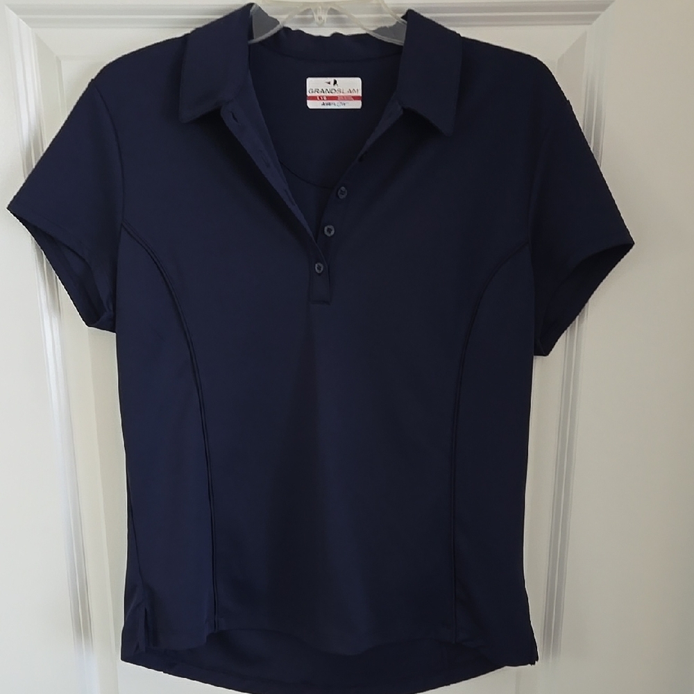 Grand Slam Navy Blue Polo Shirt